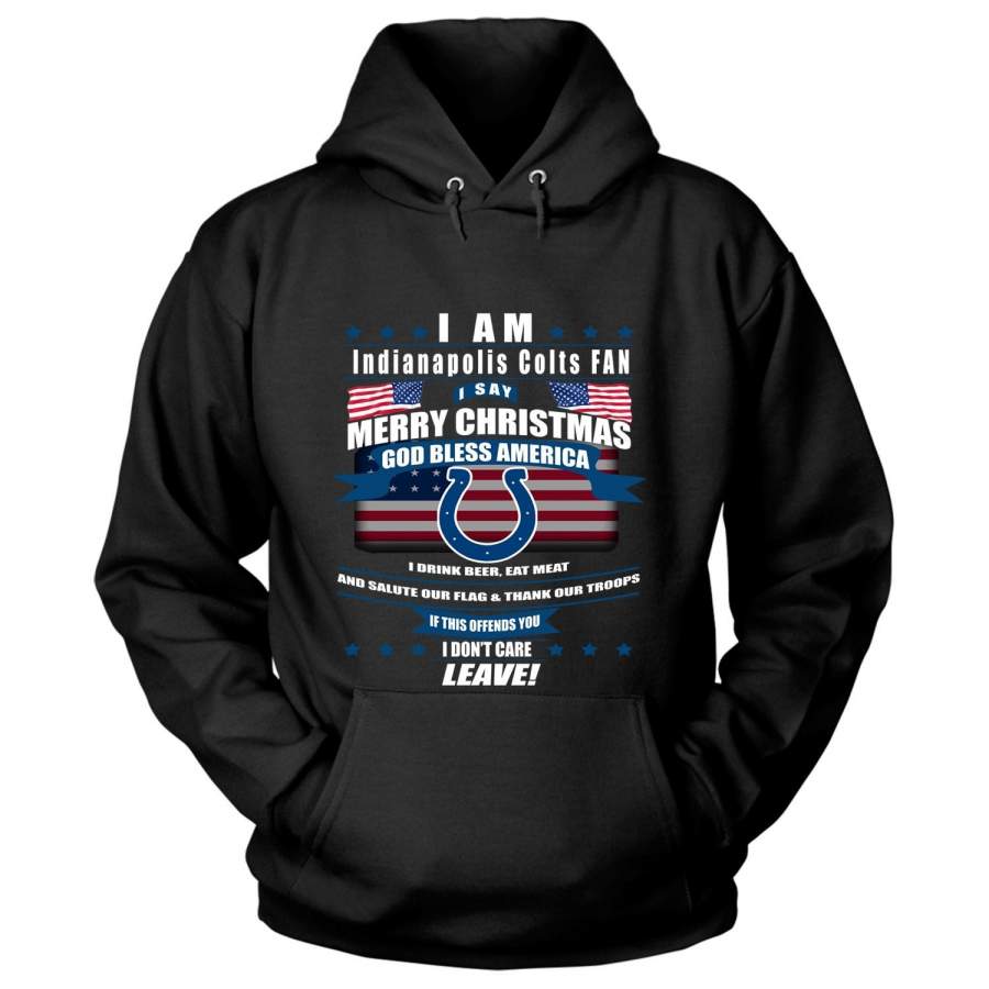 God Bless America, Indianapolis Colts – Hoodie