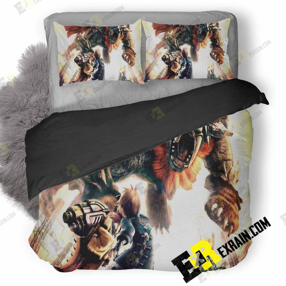 God Eater Image 3D Customized Duvet Cover Bedding Set