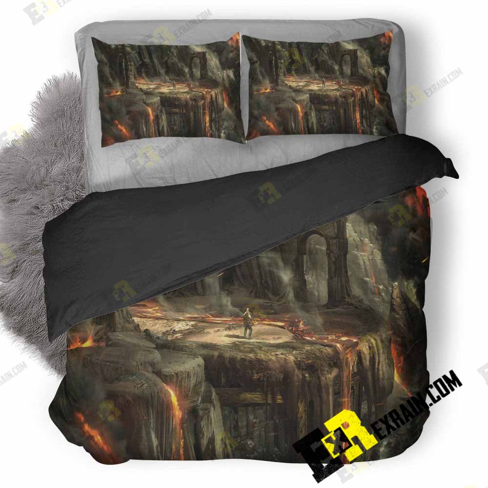 God Of War Concept Art Ga 3D Customized Duvet Cover Bedding Set