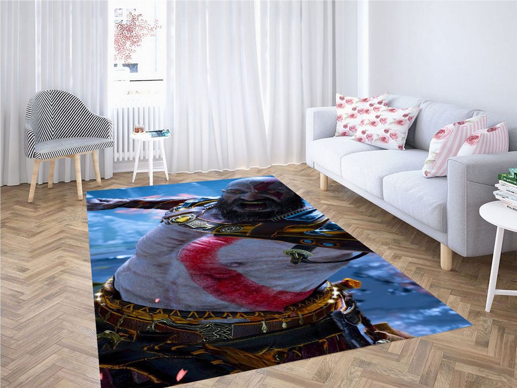 God Of War Living Room Modern Carpet Rectangle Rug