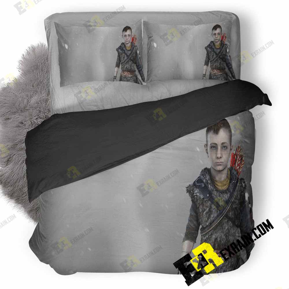 God Of War Po 3D Customized Duvet Cover Bedding Set