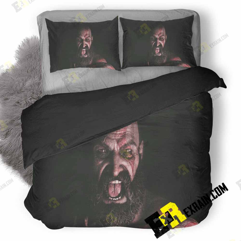God Of War Ps 3D Customized Duvet Cover Bedding Set