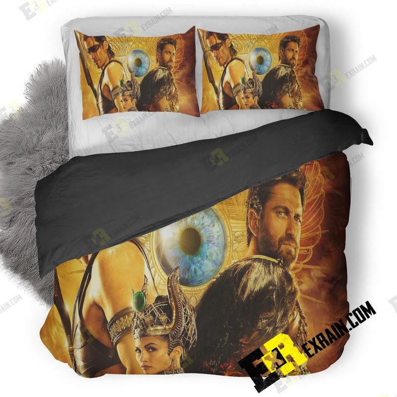 Gods Of Egypt Movie 3D Customized Duvet Cover Bedding Set