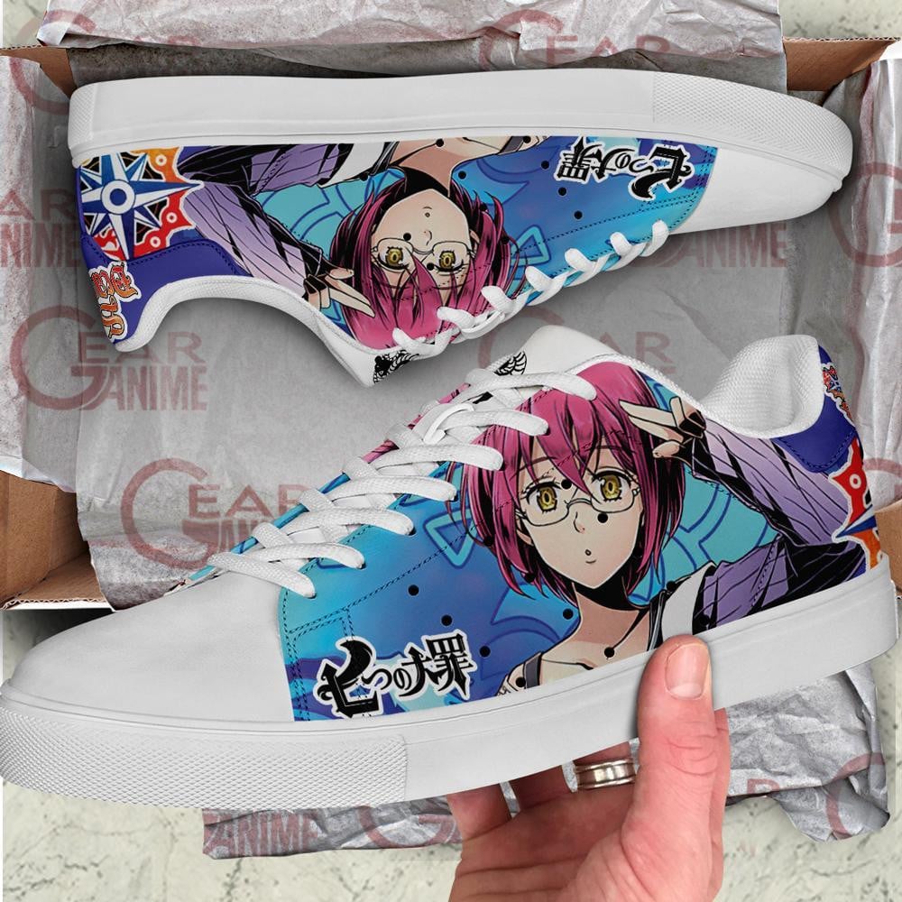 Goether Skate Shoes The Seven Deadly Sins Anime Custom Sneakers