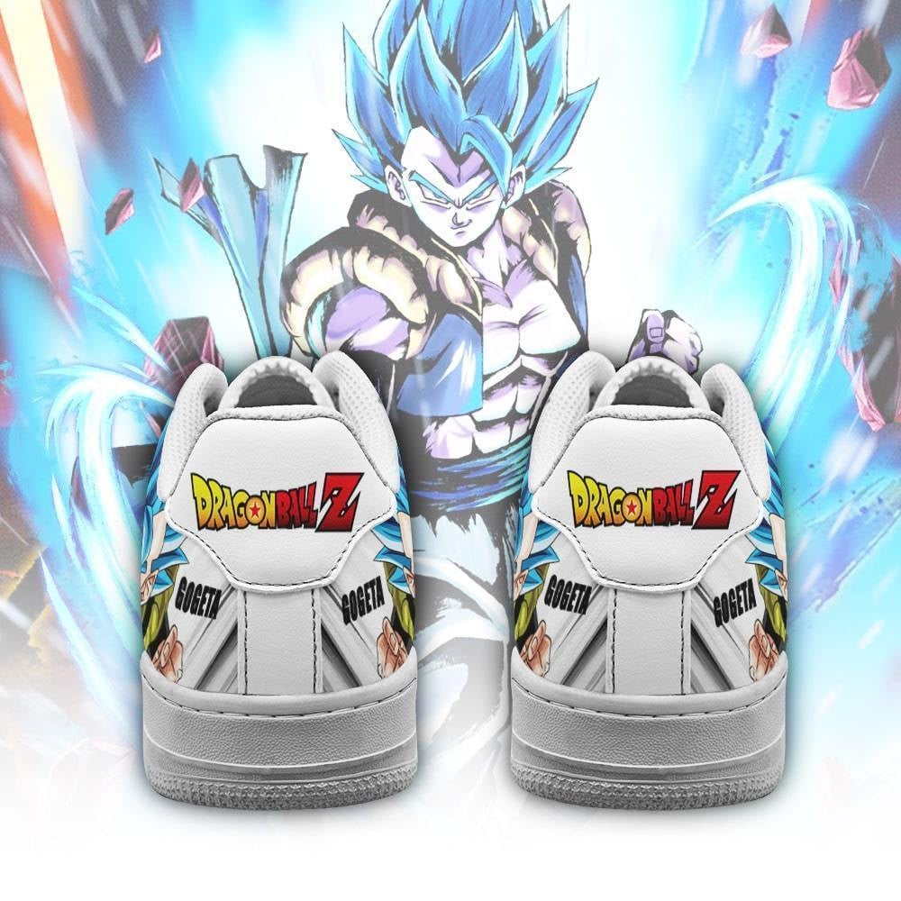 Gogeta Air Sneakers Custom Dragon Ball Anime Shoes Simple