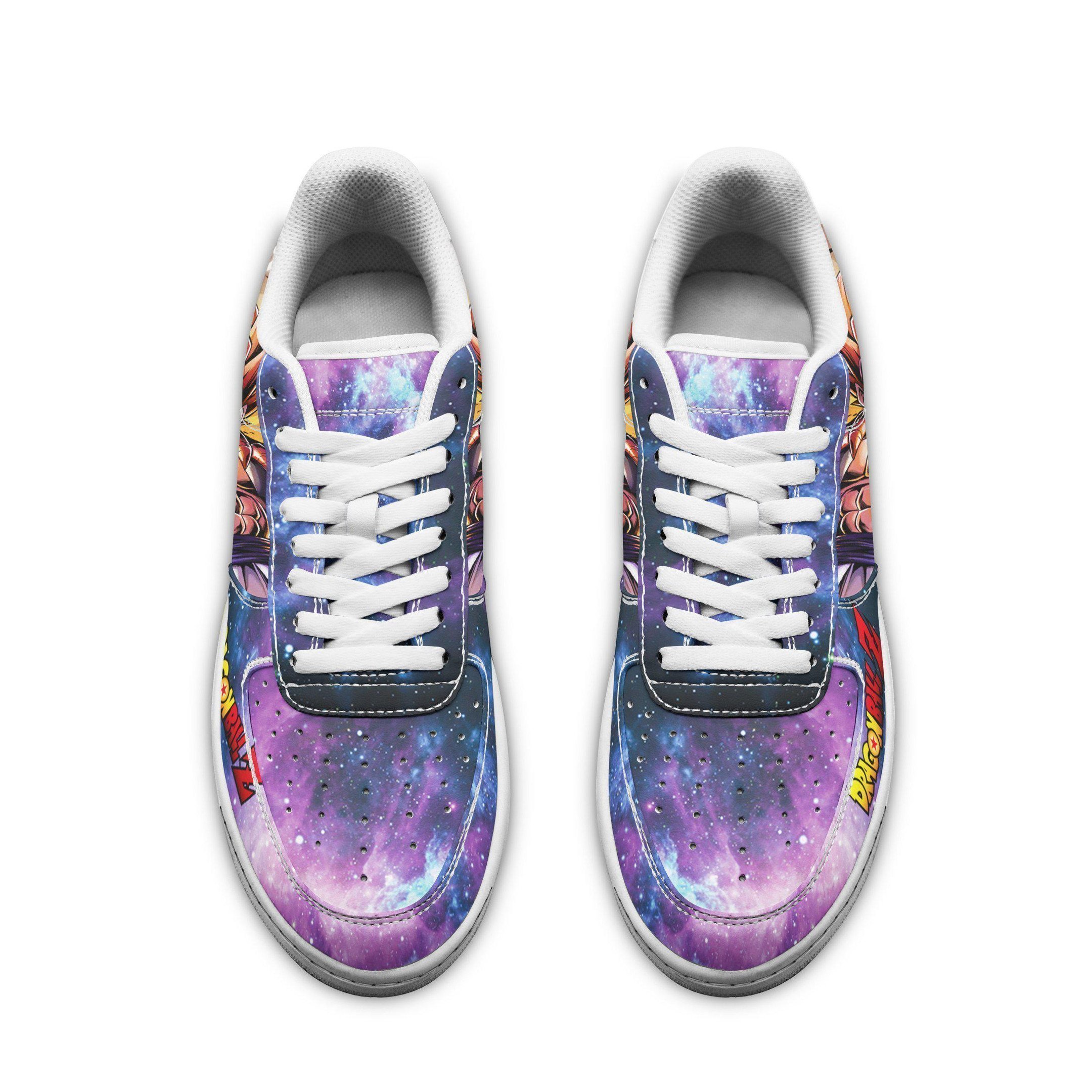 Gogeta Air Sneakers Galaxy Custom Anime Dragon Ball Shoes