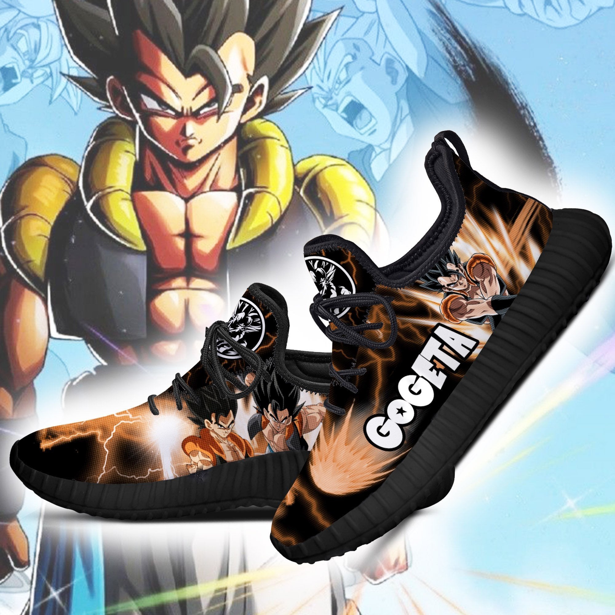 Gogeta Classic Reze Shoes Dragon Ball Anime Shoes Fan Gift