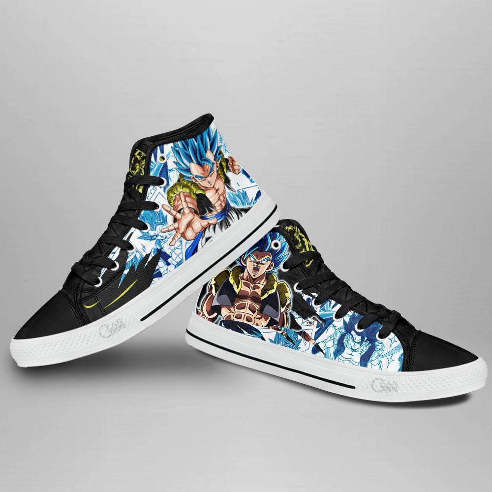 Gogeta High Top Shoes Custom Manga Anime Dragon Ball Sneakers