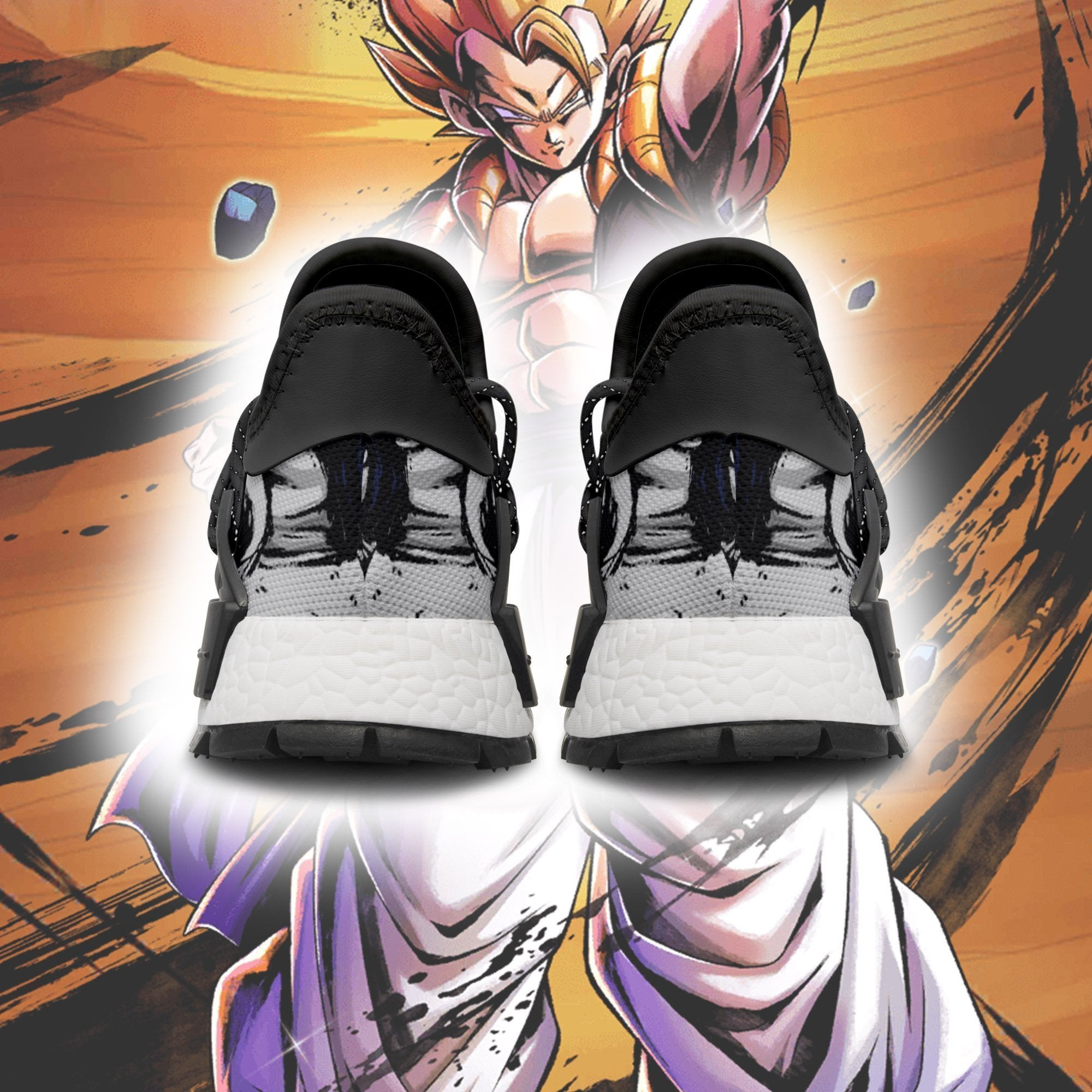 Gogeta Shoes Power Dragon Ball Anime Sneakers, NMD Shoes
