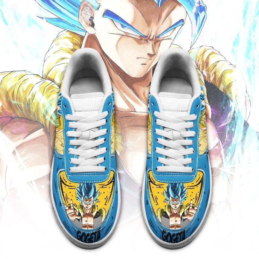 Gogeta Sneakers Custom Dragon Ball Anime Shoes Fan Gift