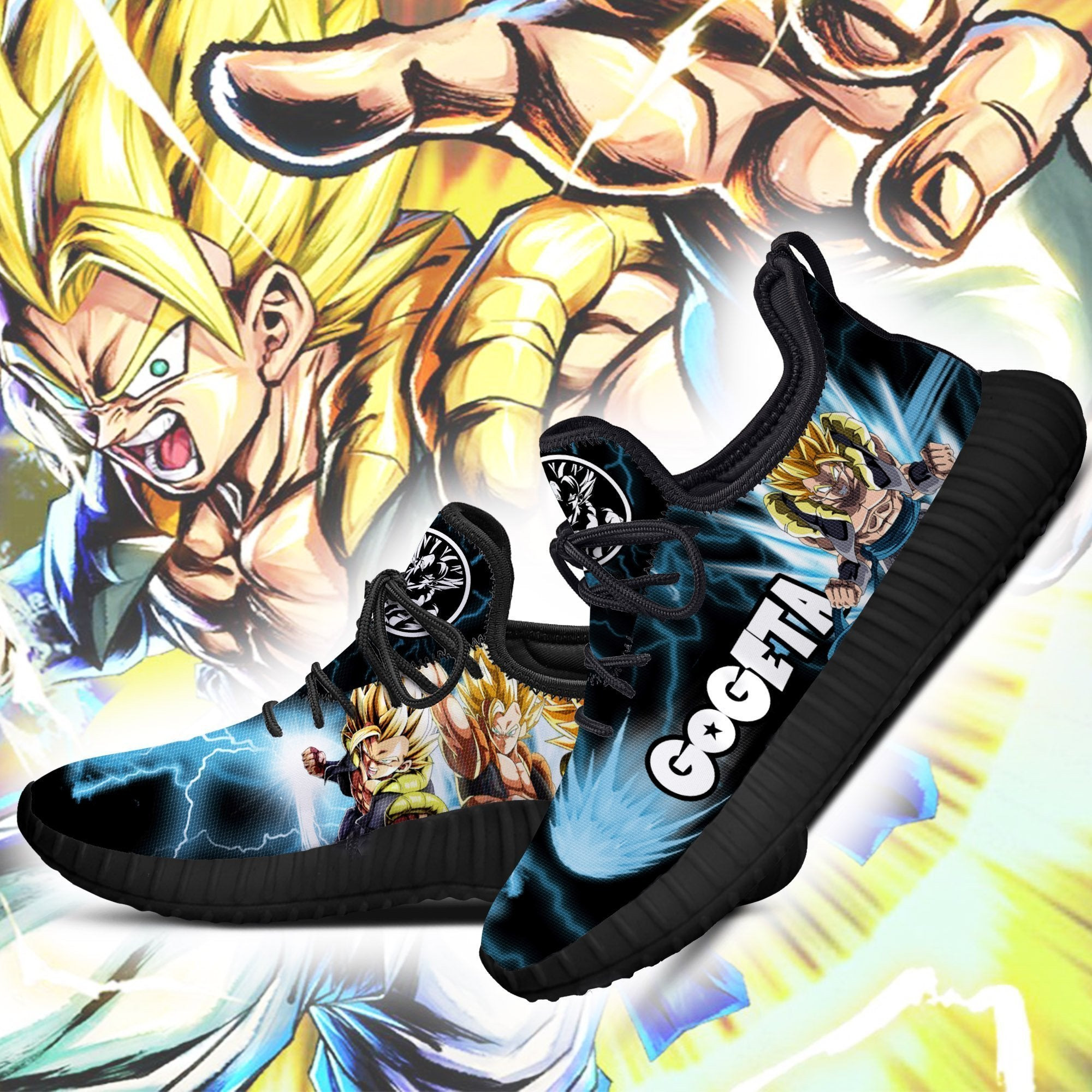 Gogeta SSJ Reze Shoes Dragon Ball Anime Shoes Fan Gift