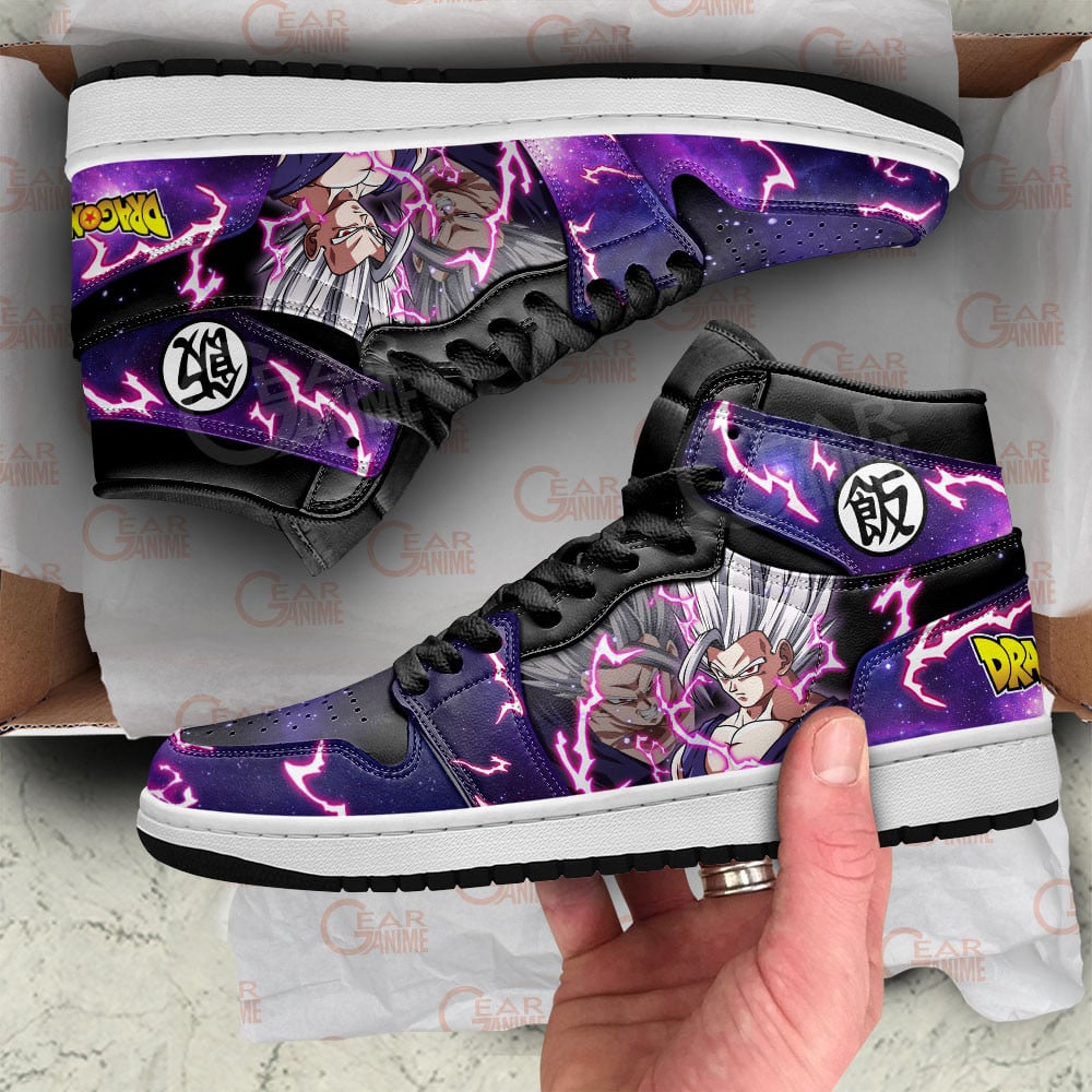 Gohan Beast Anime JD1s Sneakers For Dragon Ball Super Fans, Air Jordan Hightop