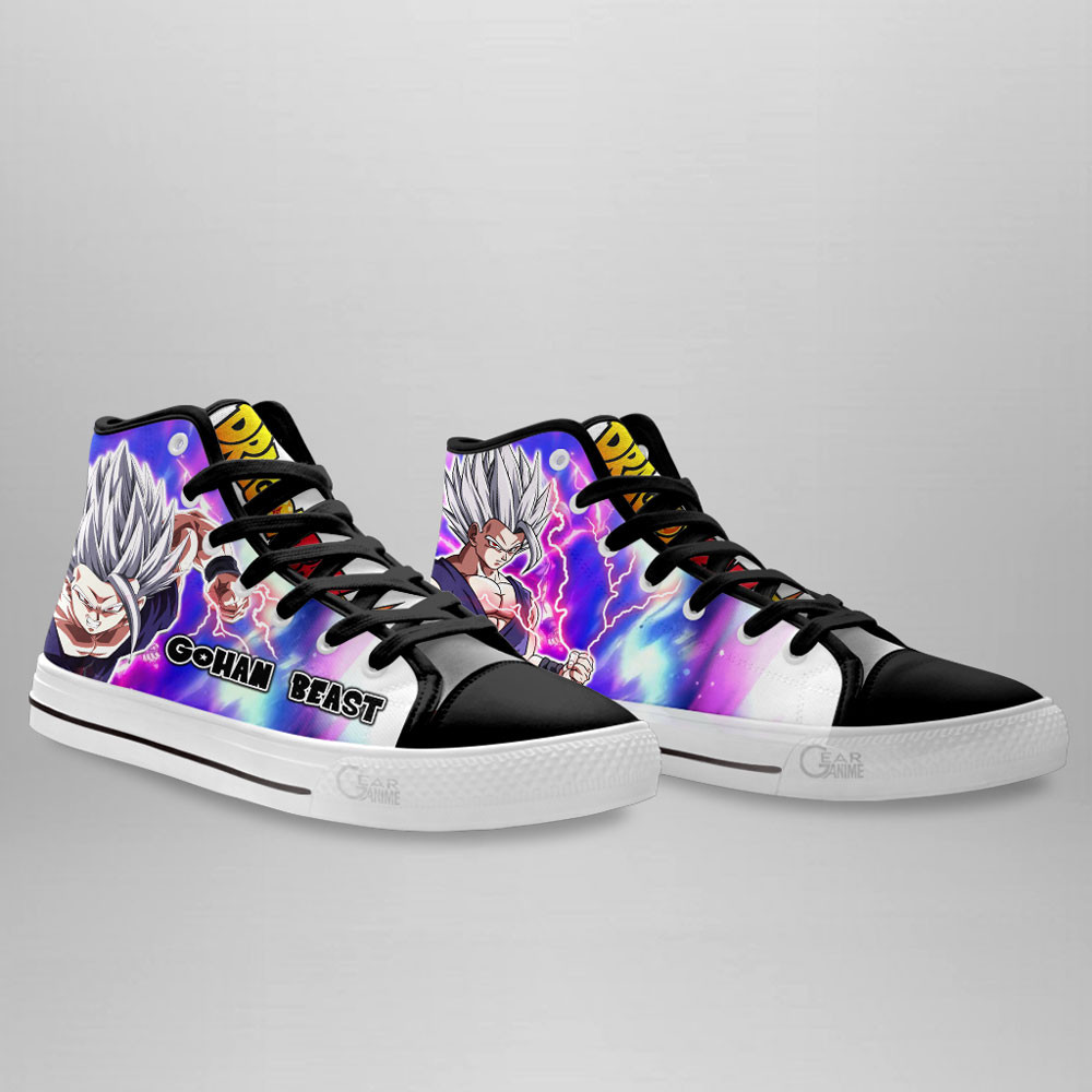 Gohan Beast High Top Shoes Dragon Ball Super Custom Anime Sneakers