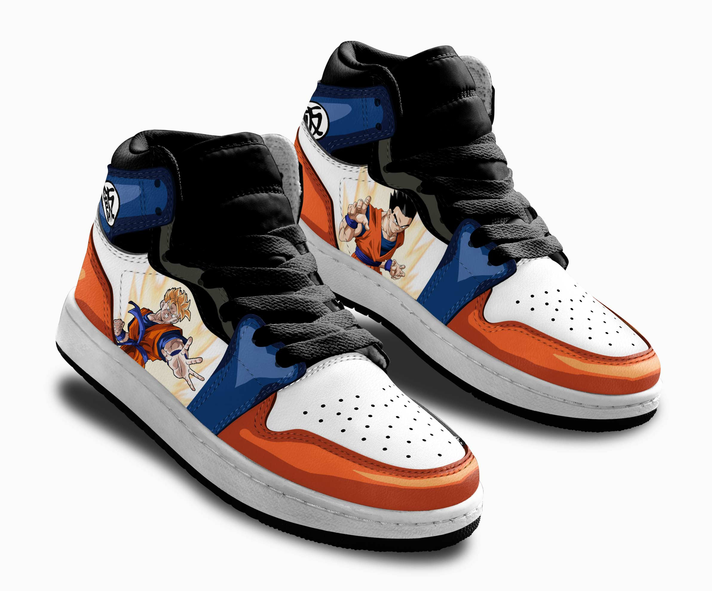 Gohan Kids Sneakers Custom Dragon Ball Anime Shoes For Kids