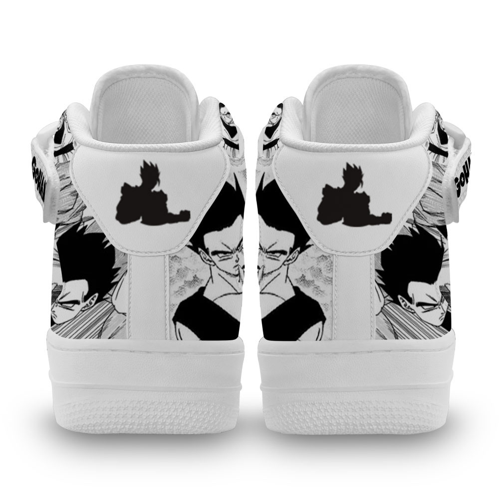 Gohan Sneakers Air Mid Custom Dragon Ball Anime Shoes Mix Manga