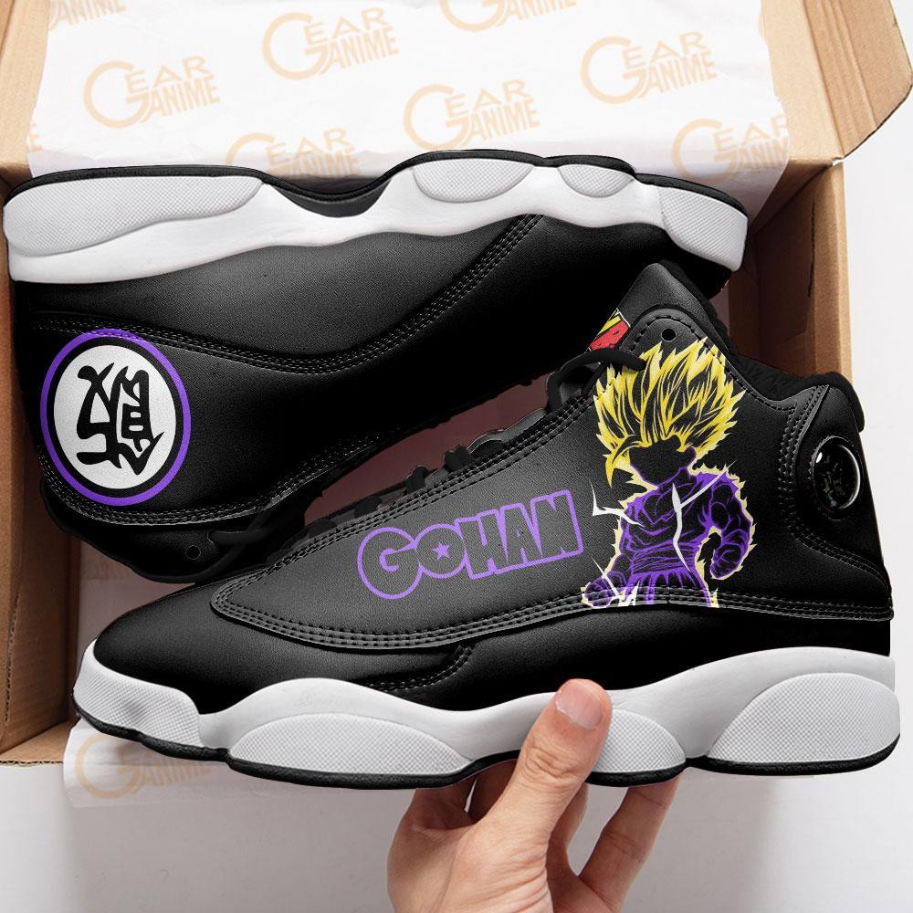 Gohan SSJ JD13 Sneakers Custom Anime Dragon Ball Shoes