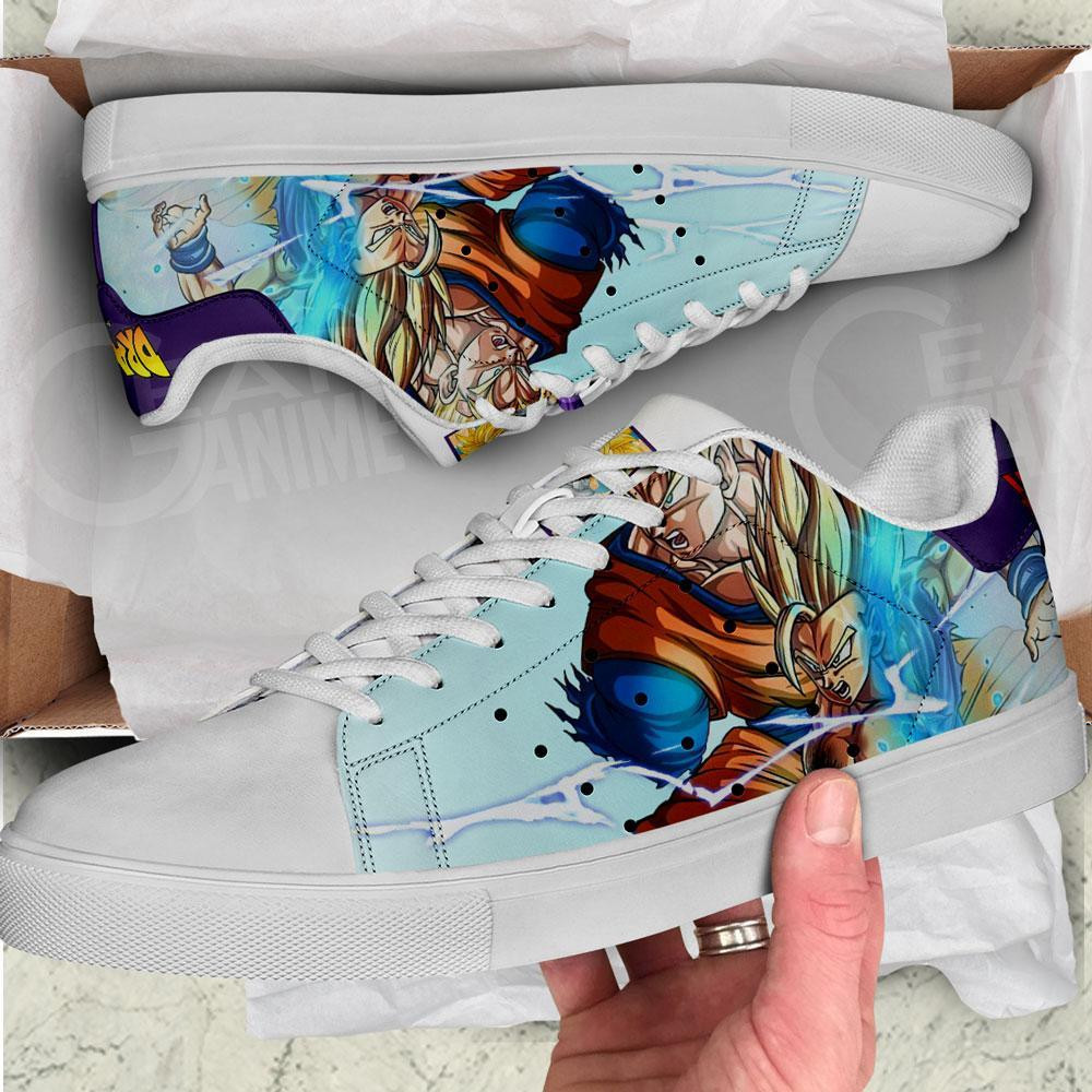 Gohan Super Saiyan Skate Shoes Dragon Ball Anime Custom Shoes