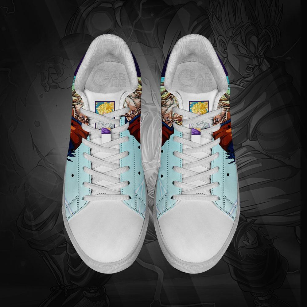 Gohan Super Saiyan Skate Shoes Dragon Ball Anime Custom Shoes