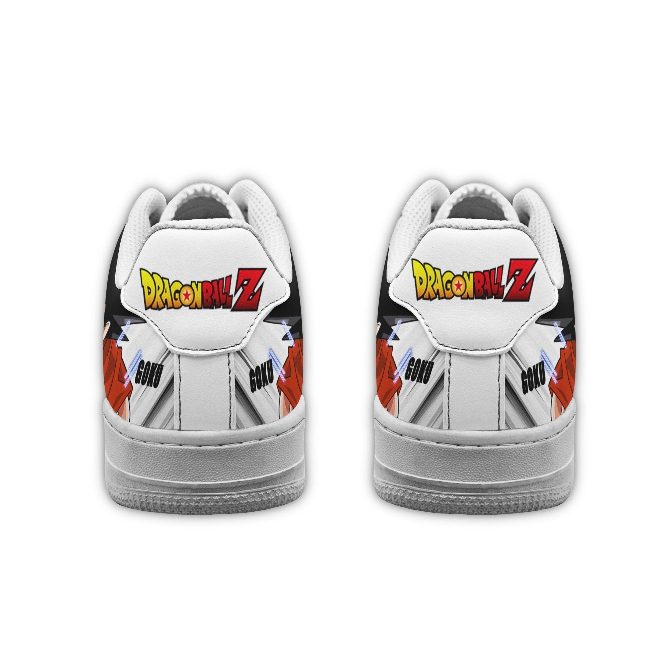 Goku Air Sneakers Custom Anime Dragon Ball Shoes Simple Style