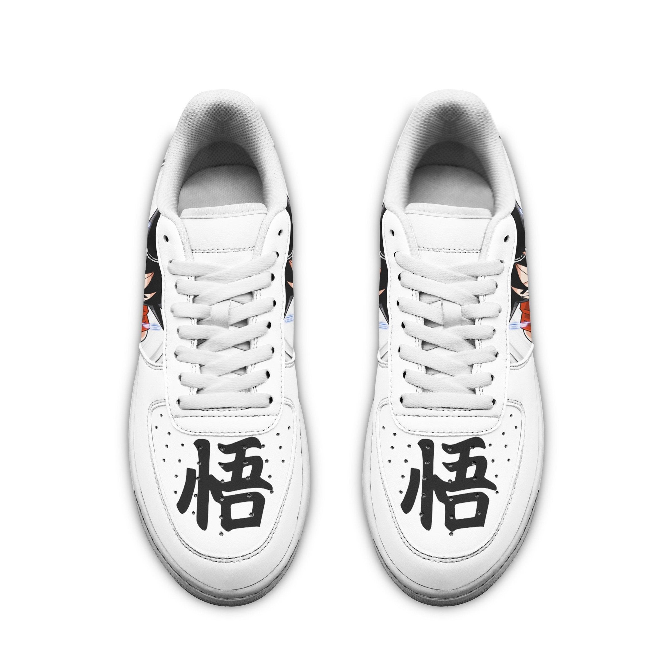 Goku Air Sneakers Custom Anime Dragon Ball Shoes Simple Style