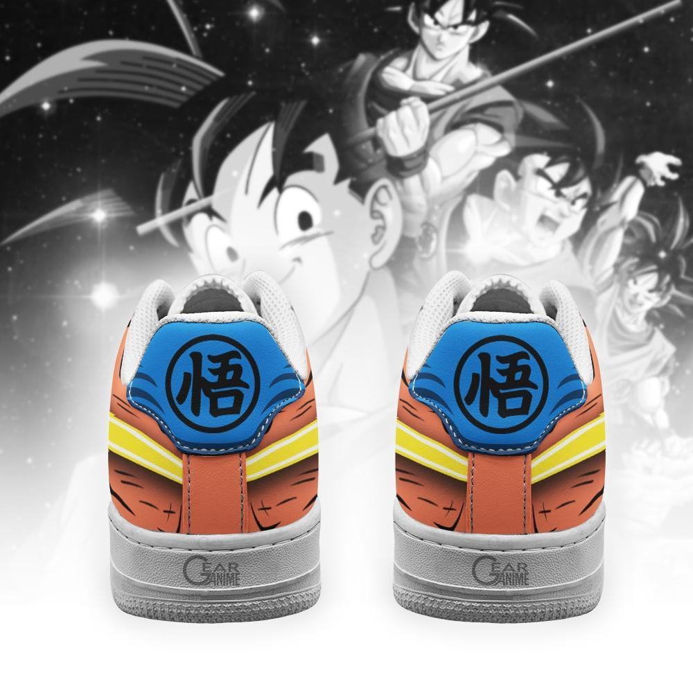 Goku Air Sneakers Custom Kamehameha Dragon Ball Anime Shoes