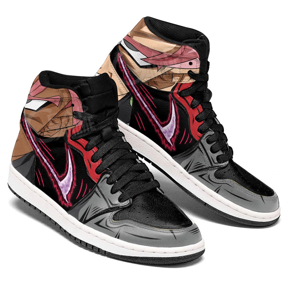Goku Black Rose JD1s Sneakers Dragon Ball Anime Shoes, Air Jordan Hightop