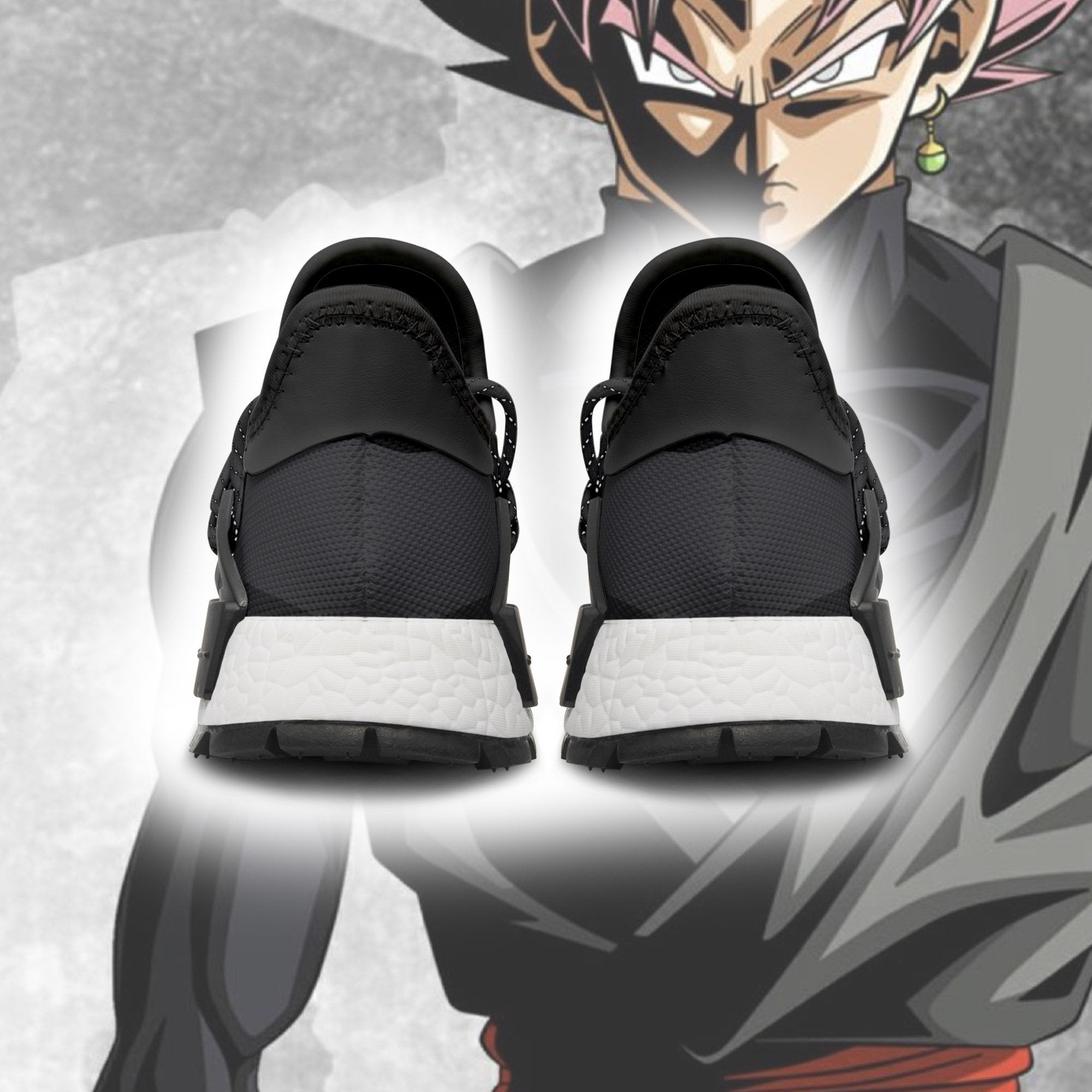 Goku Black Rose Shoes Uniform Dragon Ball Anime Sneakers, NMD Shoes