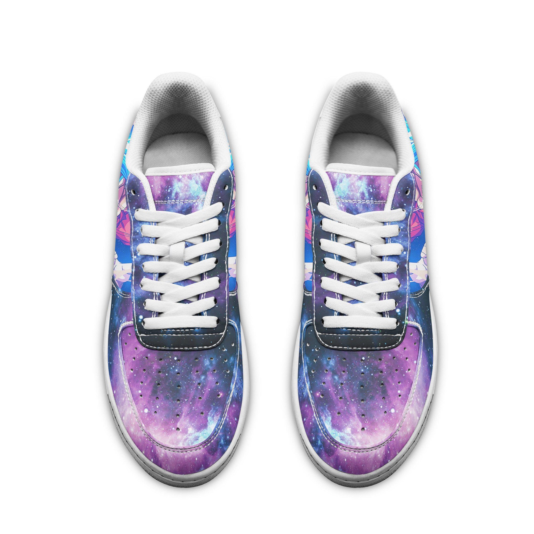 Goku Blue Air Sneakers Galaxy Custom Anime Dragon Ball Shoes