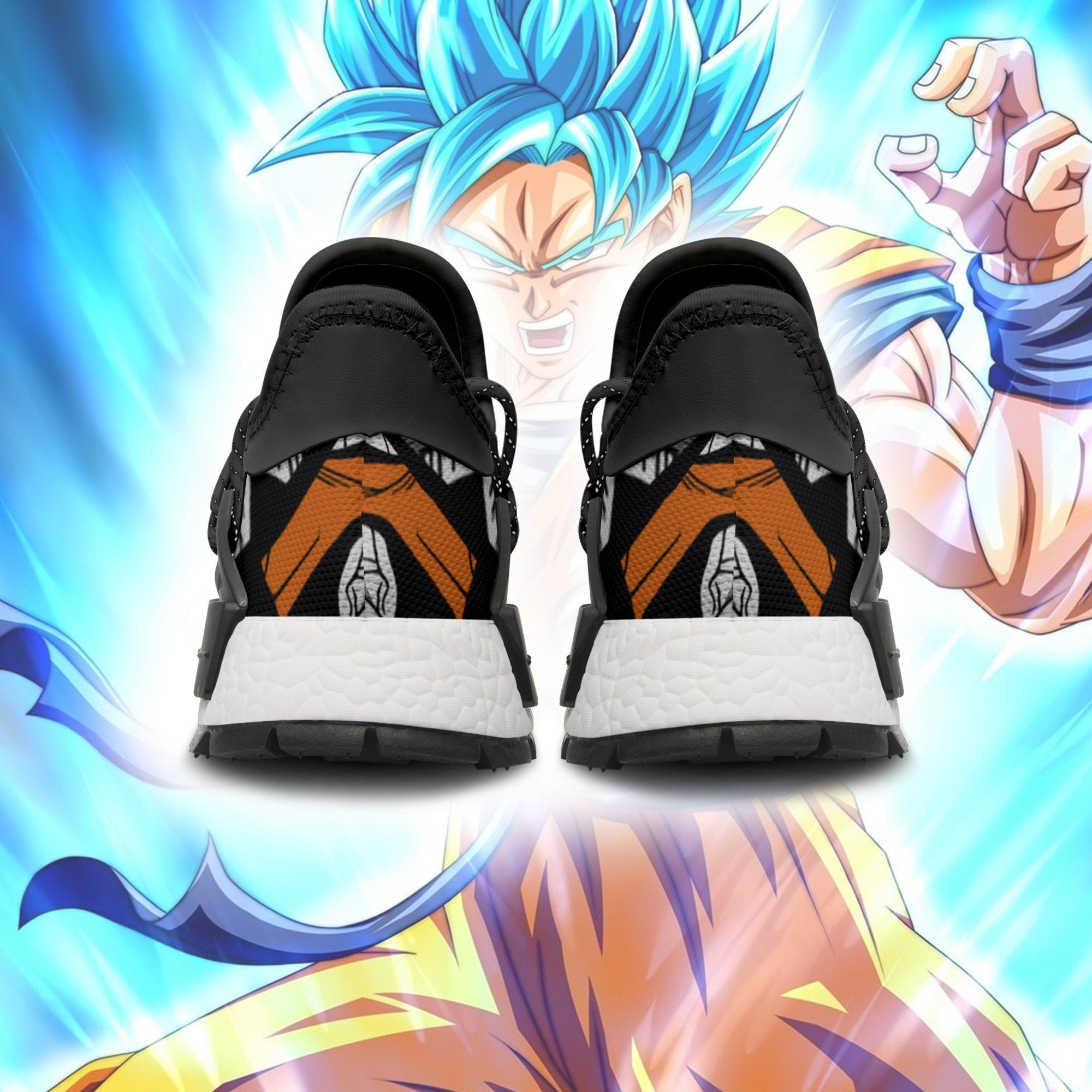 Goku Blue NMD Shoes Dragon Ball Anime Sneakers, NMD Shoes