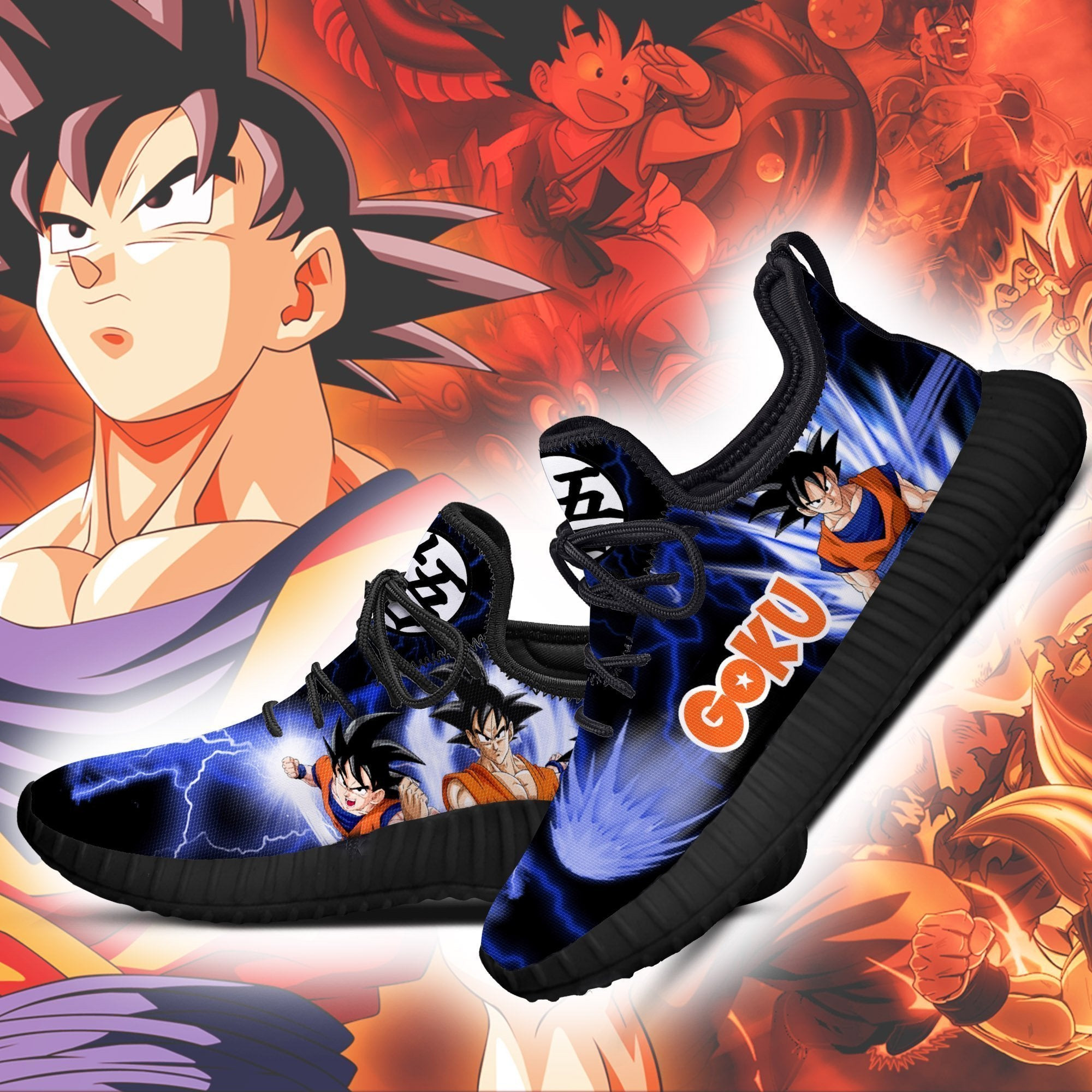 Goku Classic Reze Shoes Dragon Ball Anime Shoes Fan Gift