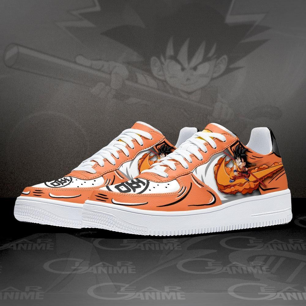 Goku Flying Nimbus Air Sneakers Custom Anime Dragon Ball Shoes