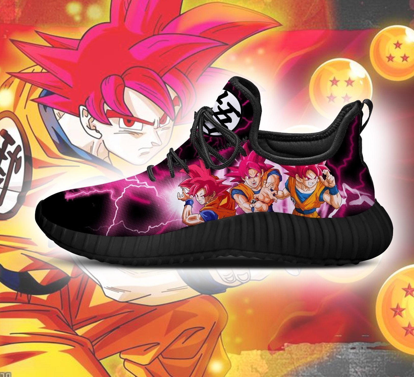 Goku God Reze Shoes Dragon Ball Custom Anime Shoes