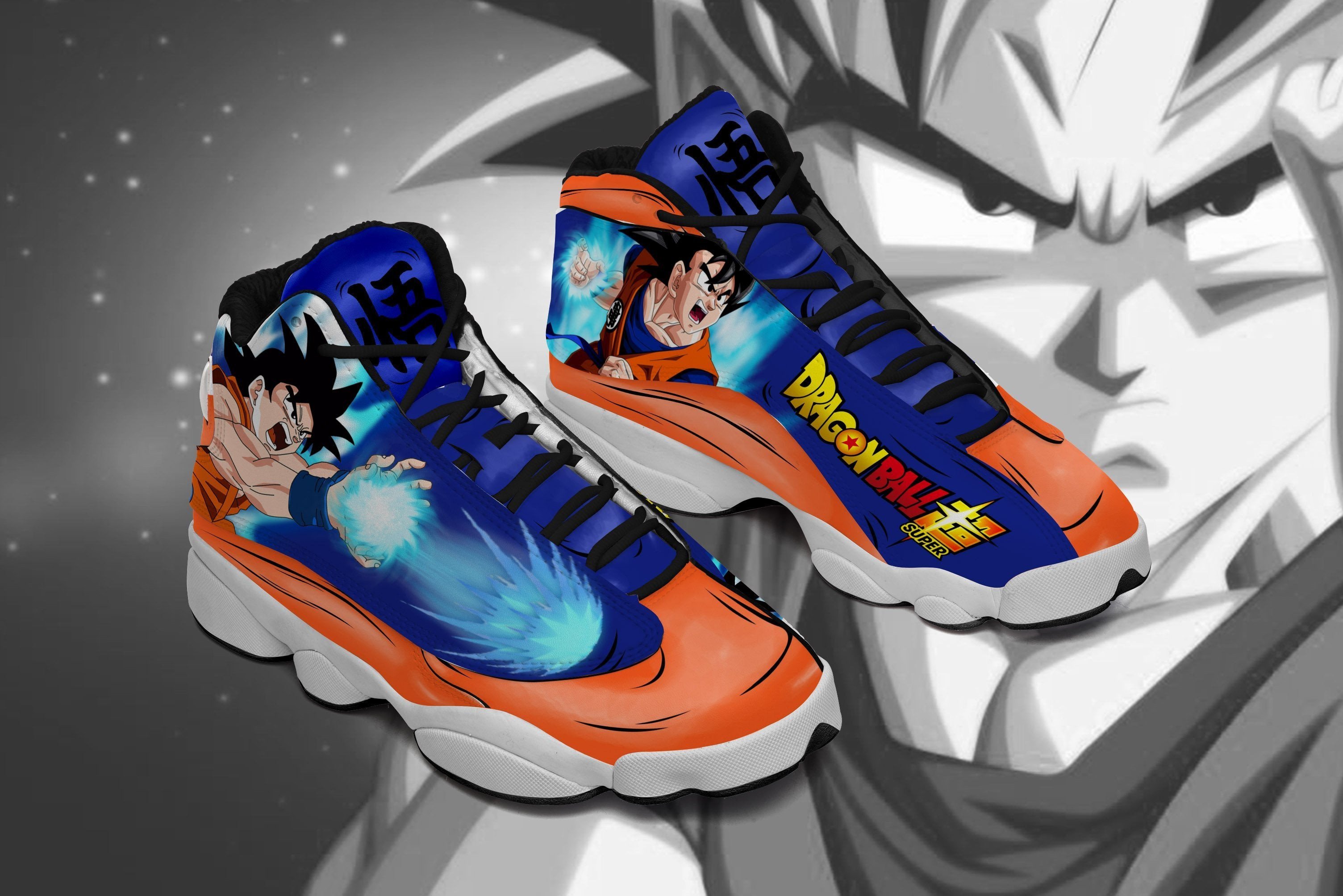 Goku JD13 Sneakers Custom Anime Dragon Ball Shoes