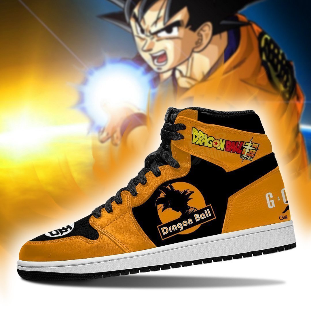 Goku JD1s Sneakers Dragon Ball Anime Shoes, Air Jordan Hightop