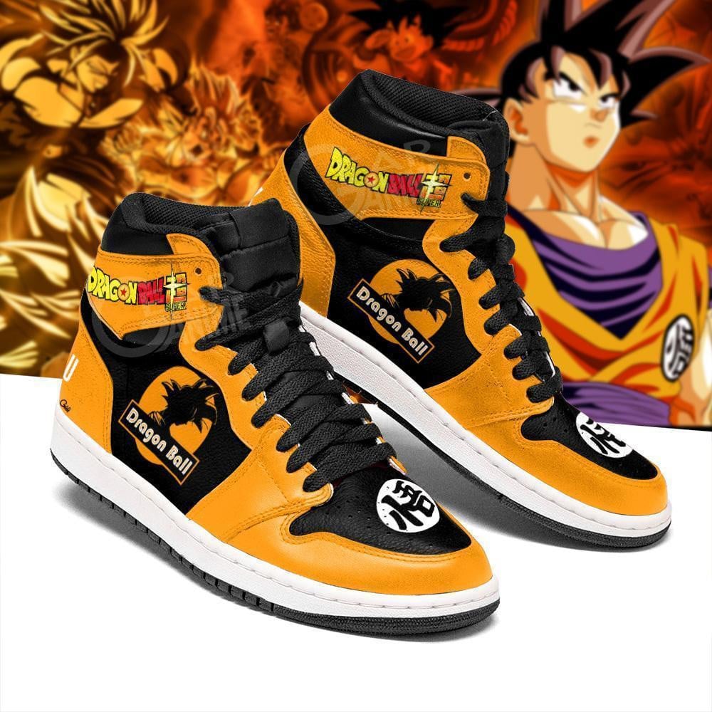Goku JD1s Sneakers Dragon Ball Anime Shoes, Air Jordan Hightop