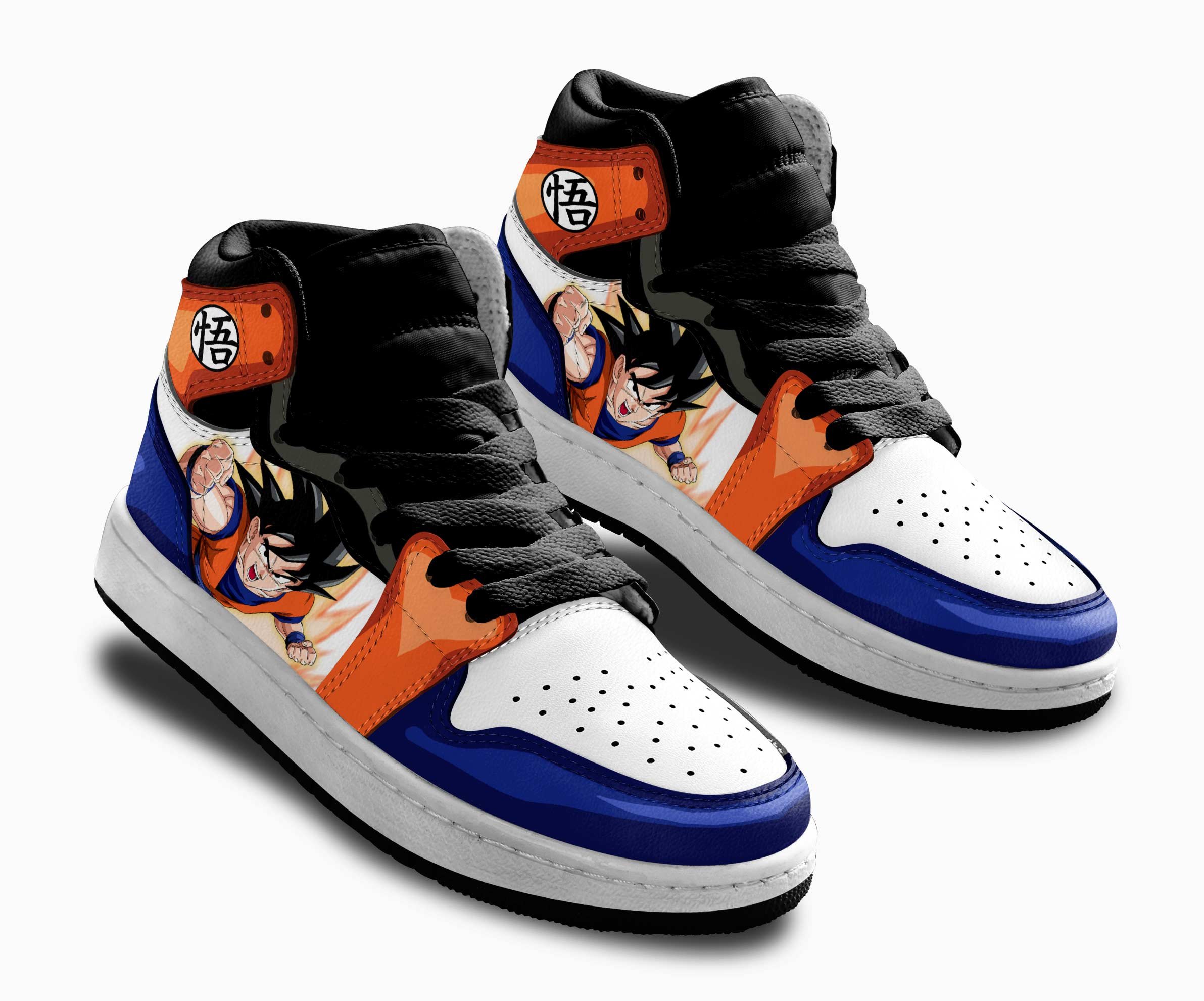 Goku Kids Sneakers Custom Dragon Ball Anime Shoes For Kids