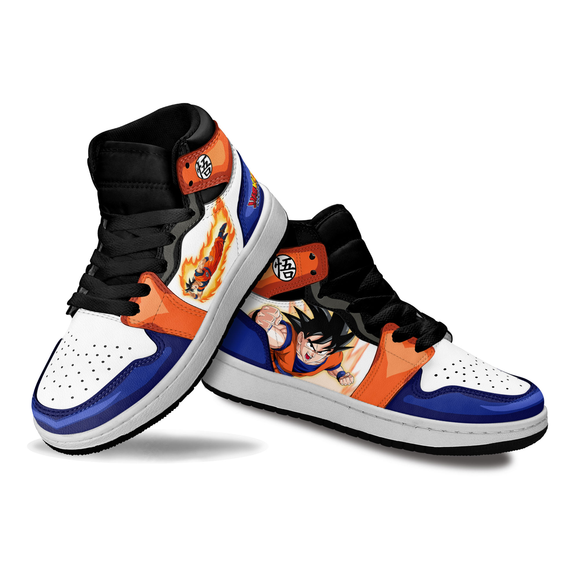 Goku Kids Sneakers Custom Dragon Ball Anime Shoes For Kids