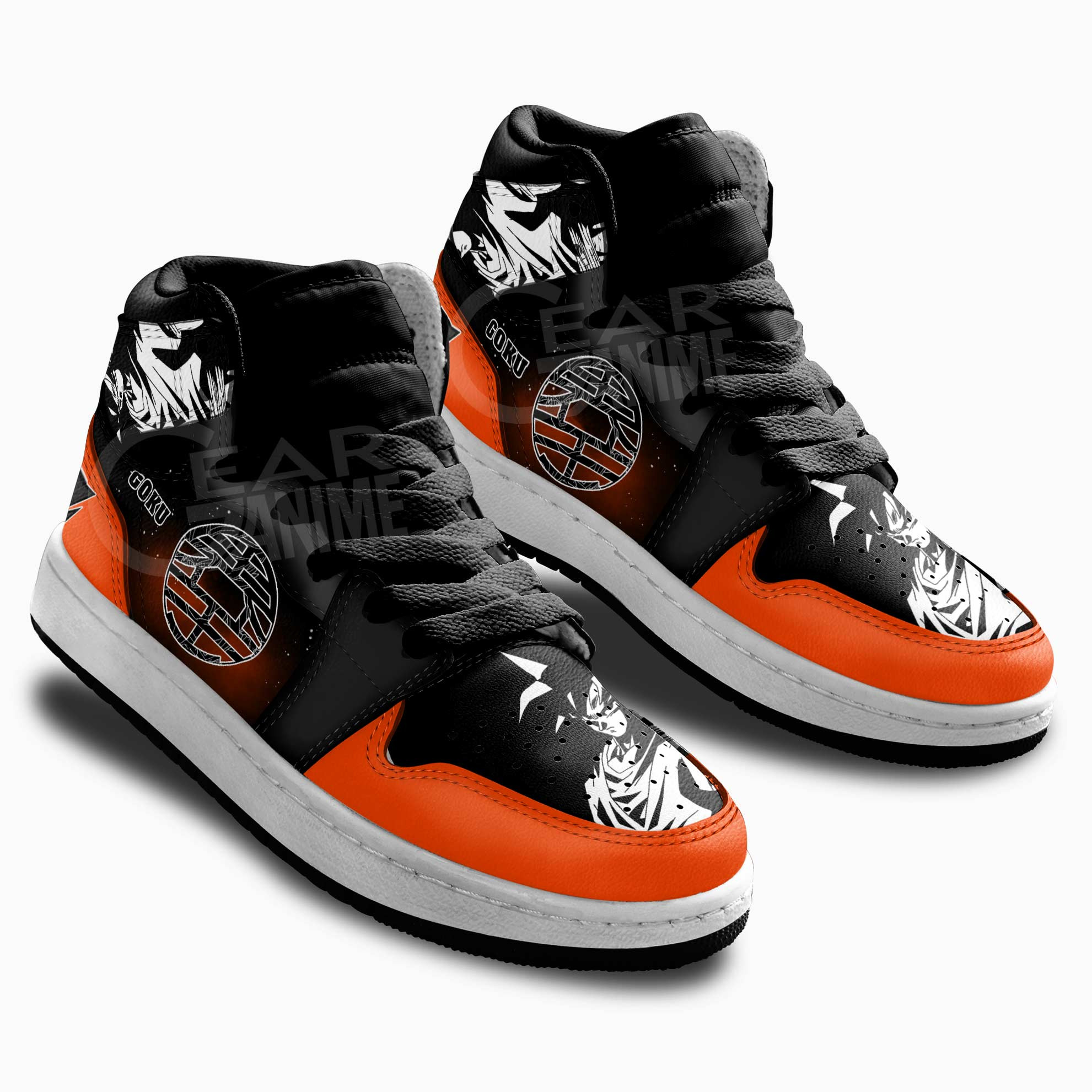 Goku King Kai Kids Sneakers Dragon Ball Anime Shoes For Kids