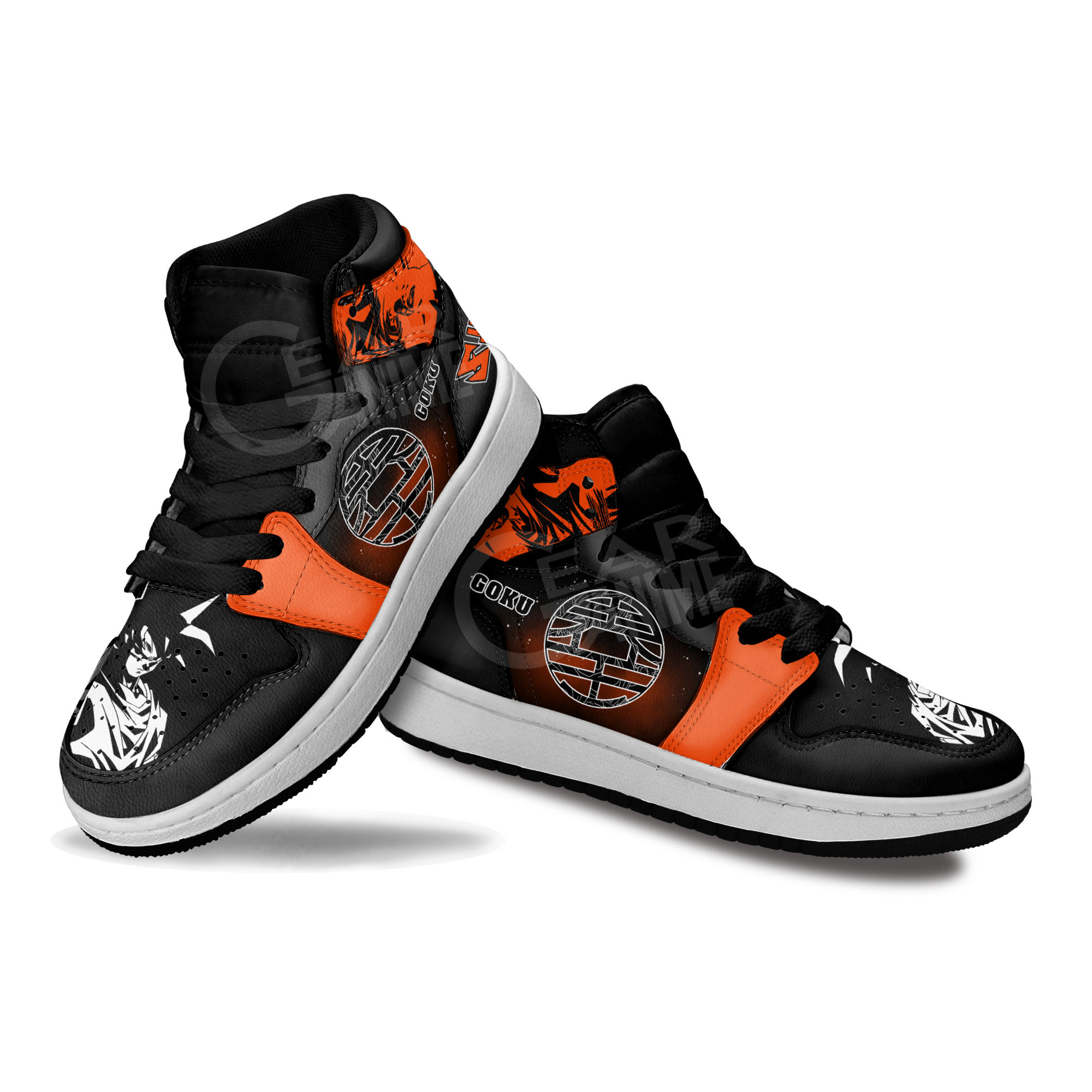Goku King Kai Kids Sneakers Dragon Ball Anime Shoes For Kids