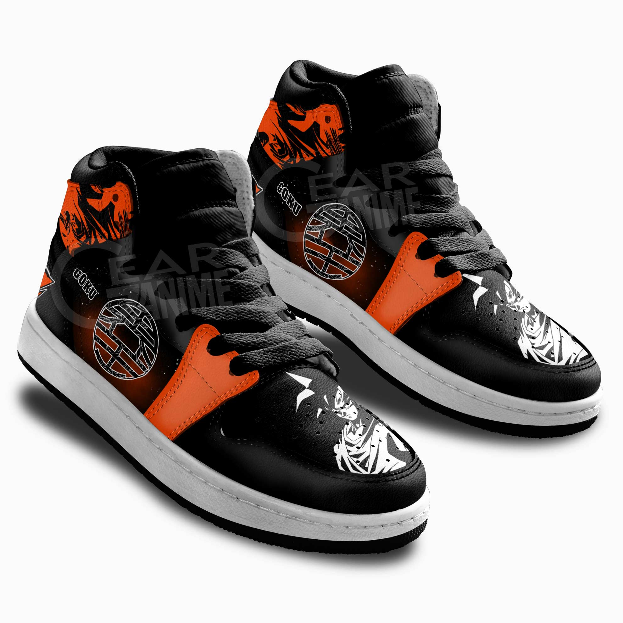 Goku King Kai Kids Sneakers Dragon Ball Anime Shoes For Kids
