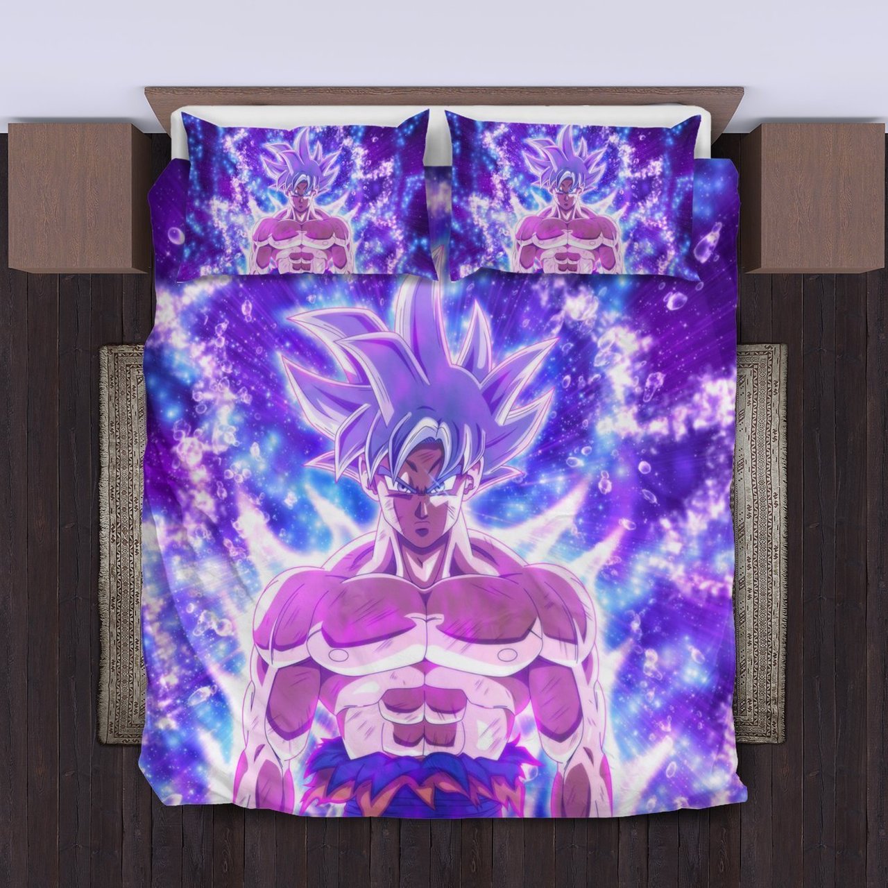 Goku Mastered Ultra Instinct Duvet Cover Bedding Set