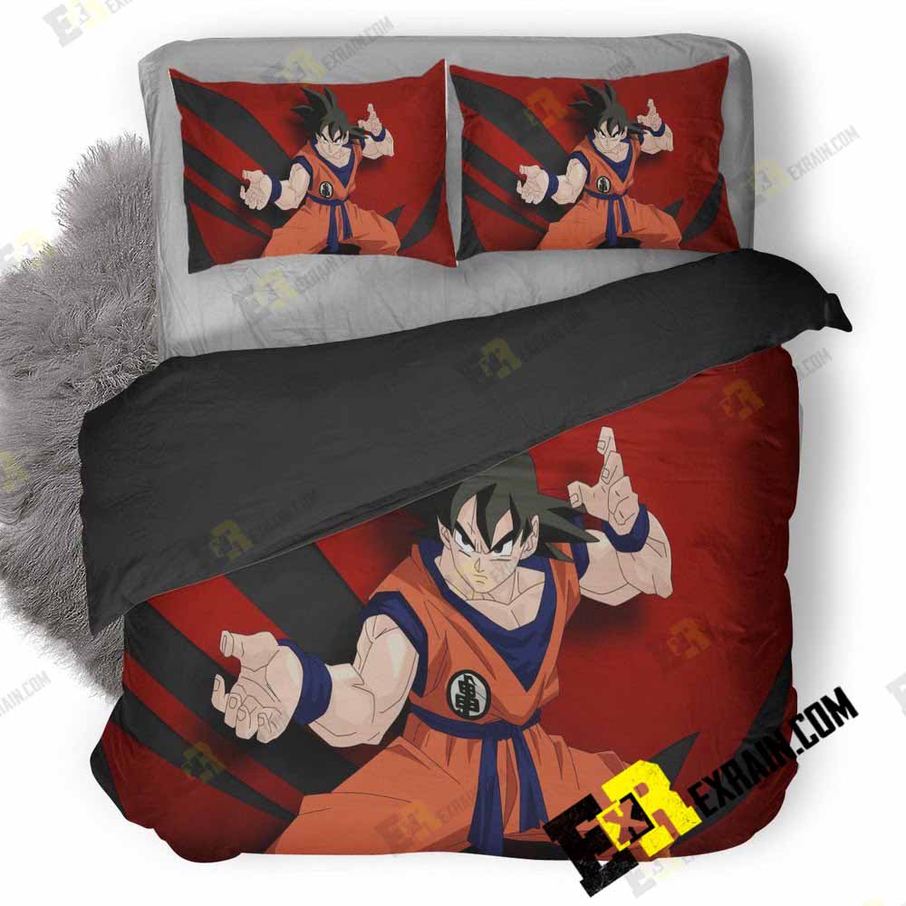 Goku Rog 3D Customized Duvet Cover Bedding Set