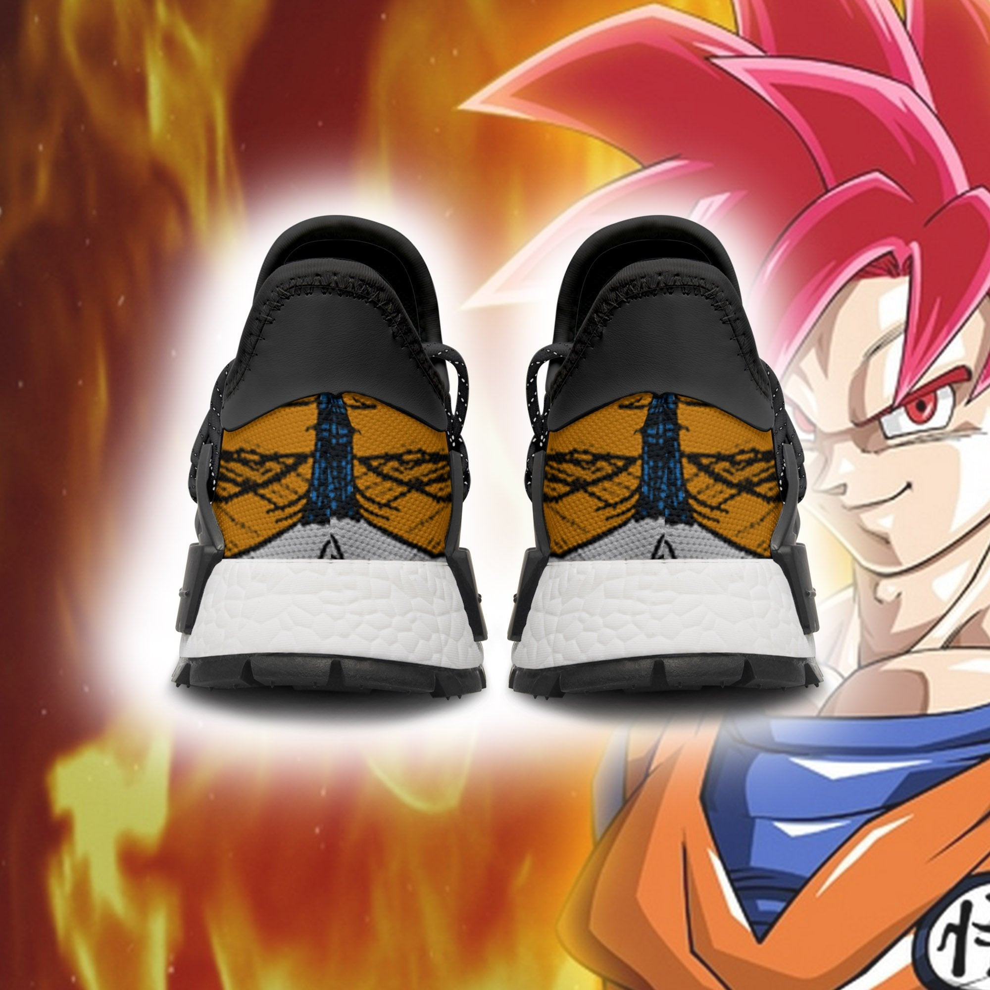 Goku Saiyan God Nmd Shoes Dragon Ball Anime Sneakers, NMD Shoes