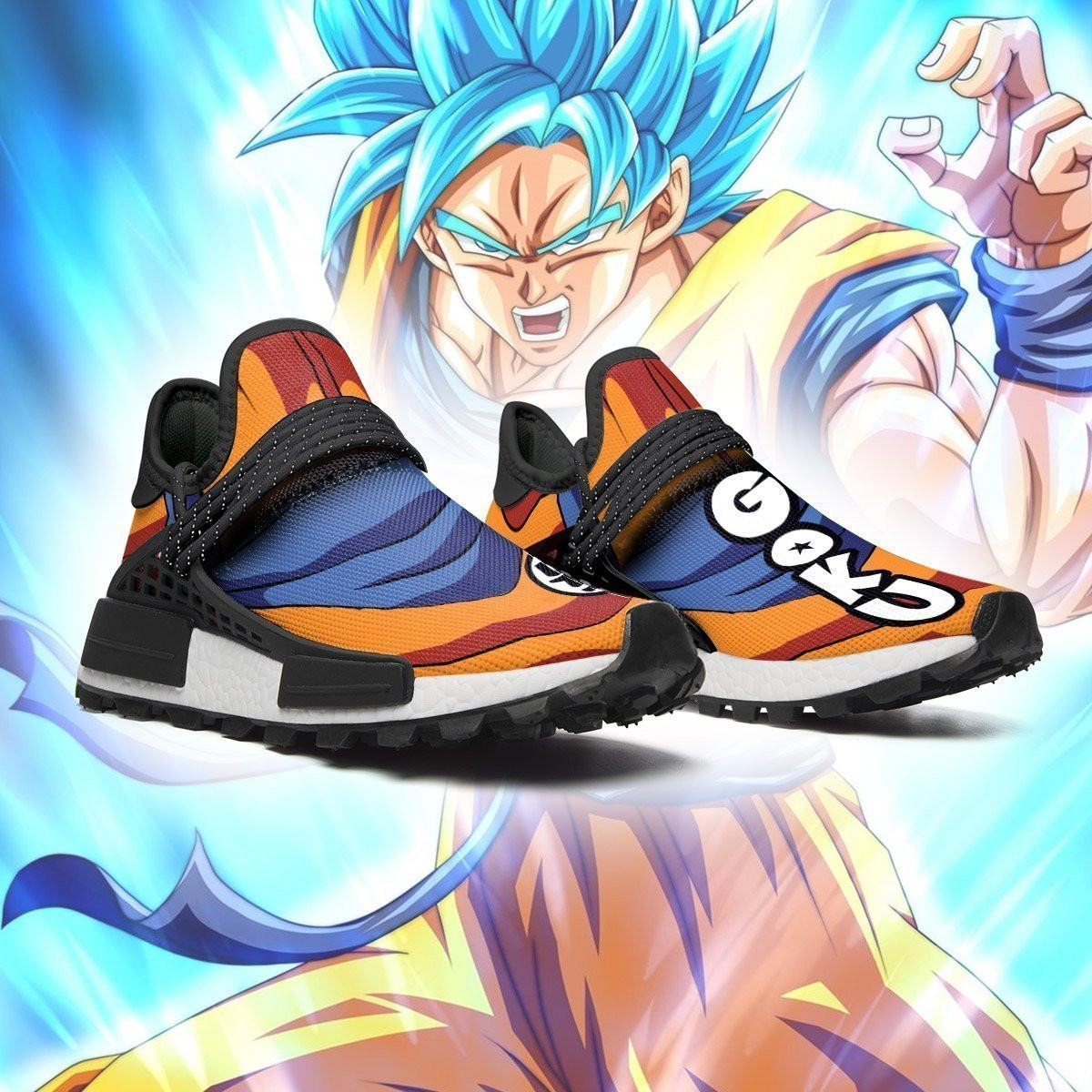 Goku Shoes Uniform Dragon Ball Anime Sneakers, NMD Shoes