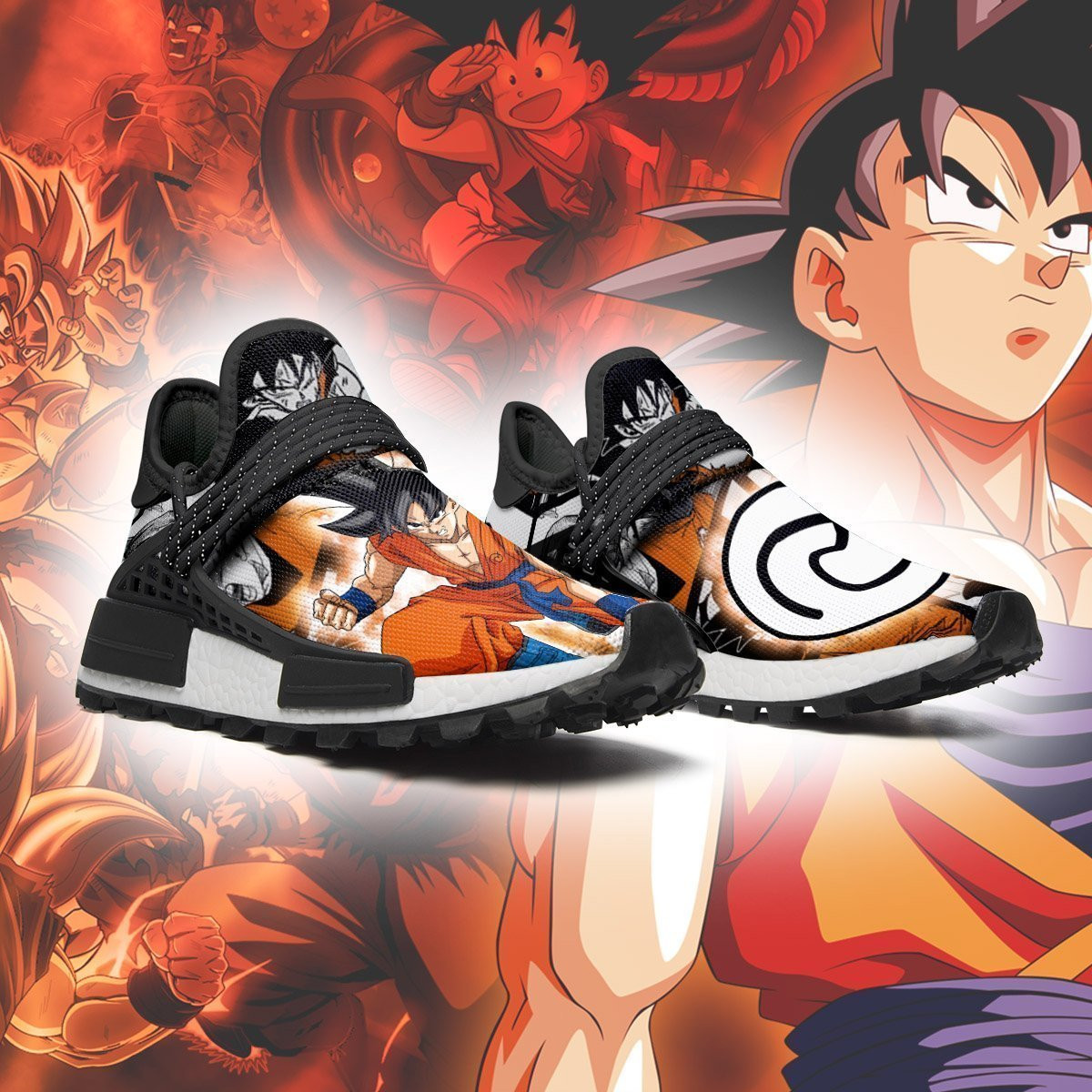 Goku Shoes Whis Symbol Dragon Ball Anime Sneakers, NMD Shoes
