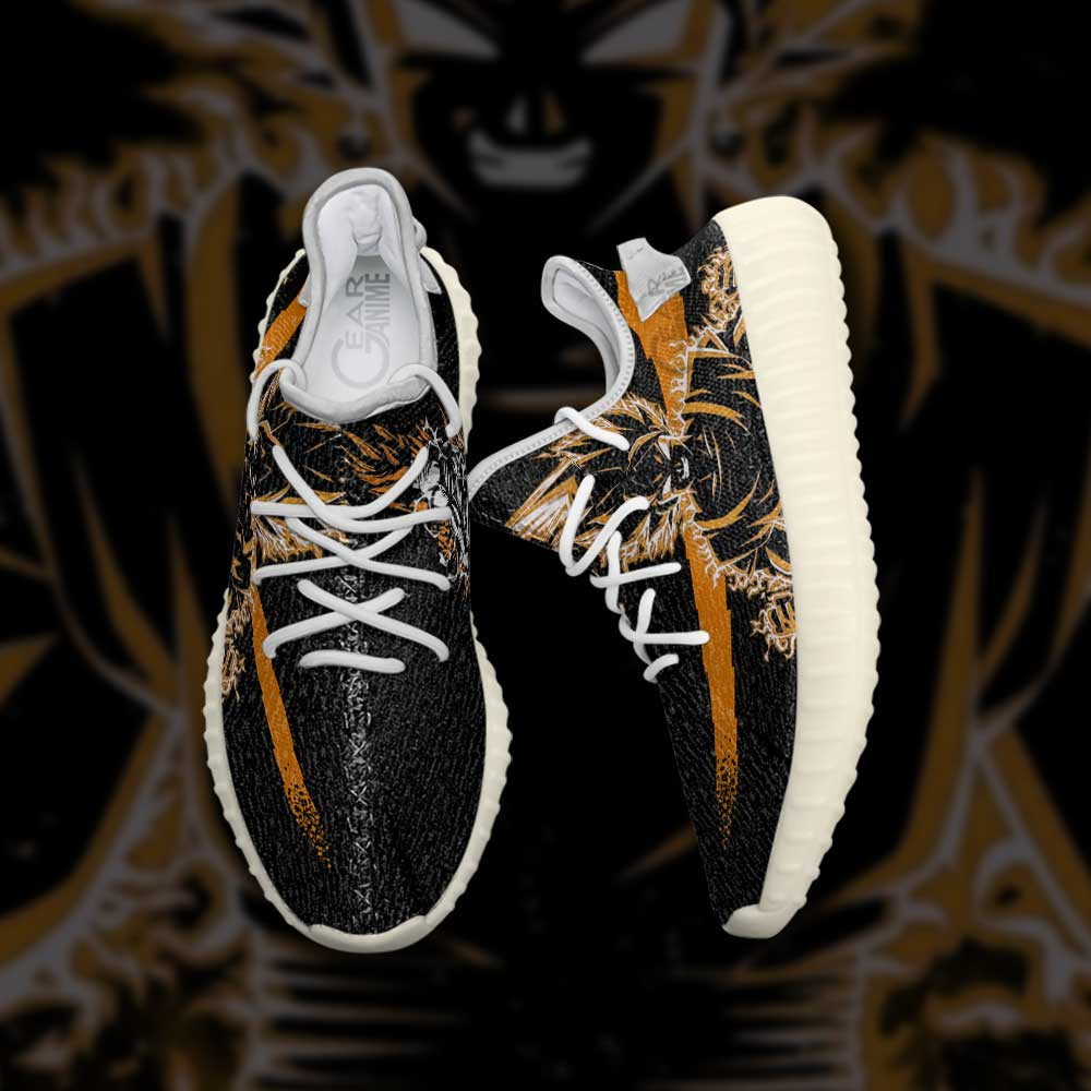 Goku SSJ Shoes Sihouette Dragon Ball Custom Anime Sneakers