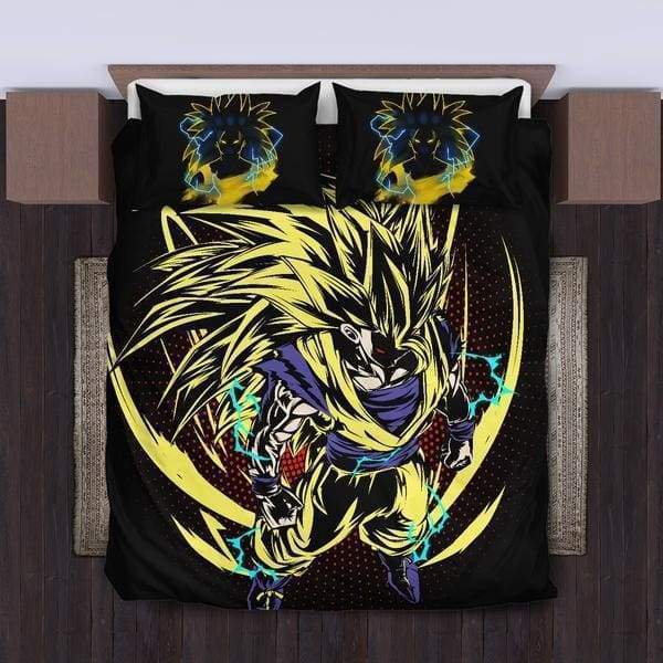 Goku Super Saiyan Duvet Cover Bedding Set