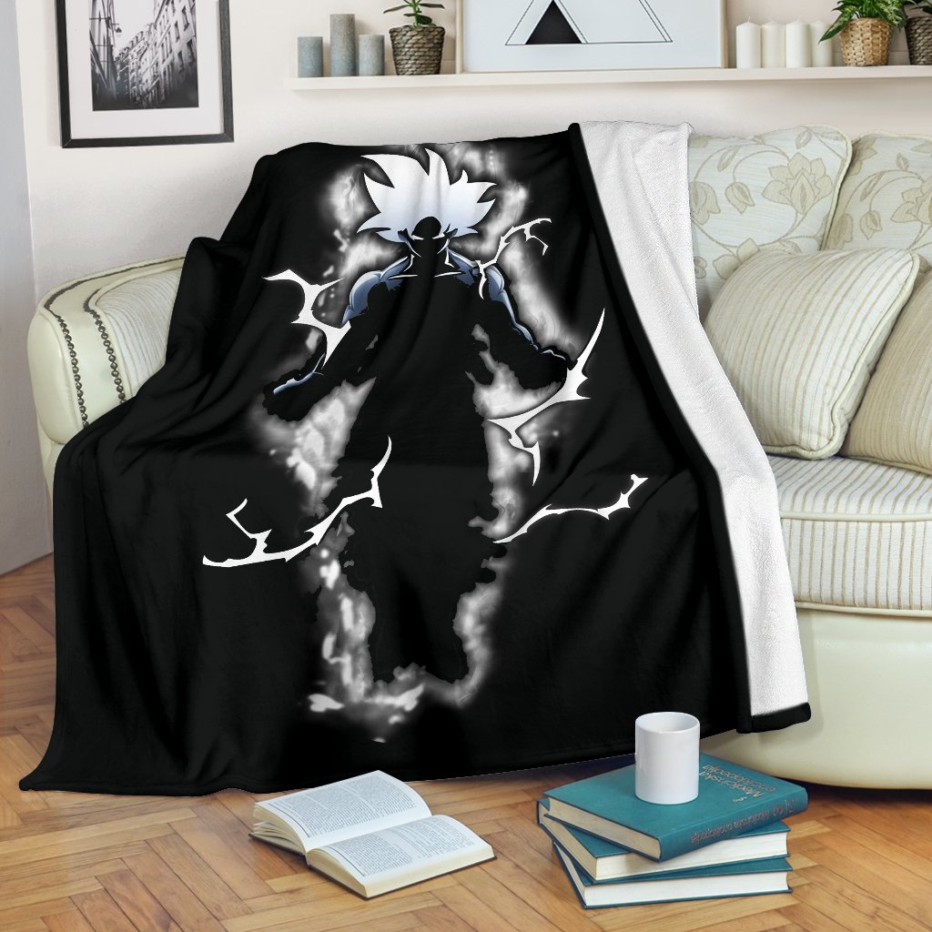 Goku Super Sherpa Blanket Cozy Blanket Fleece Blanket