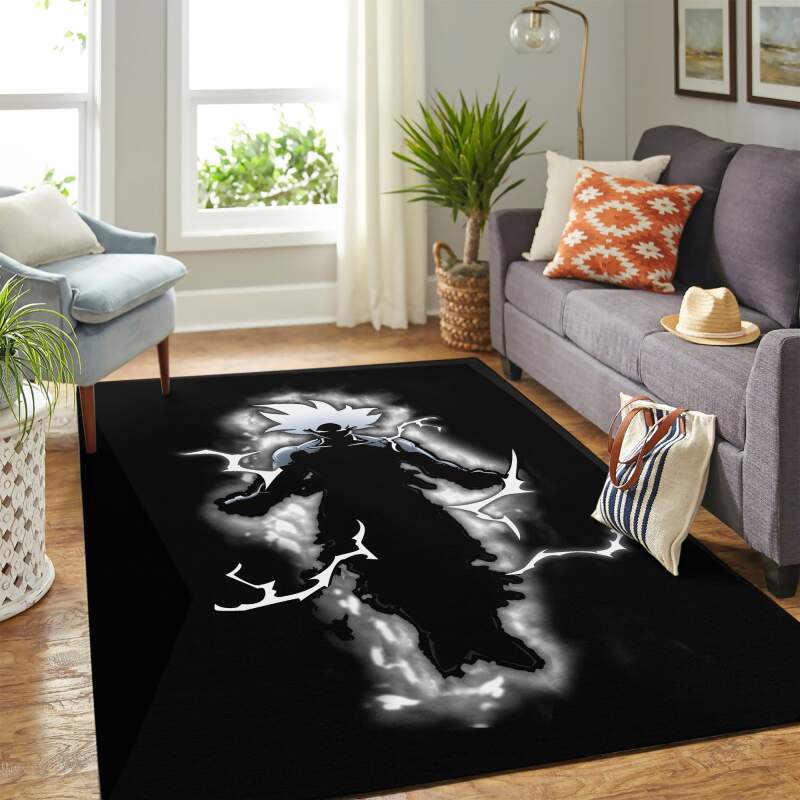 Goku Thunder Carpet Rectangle Rug