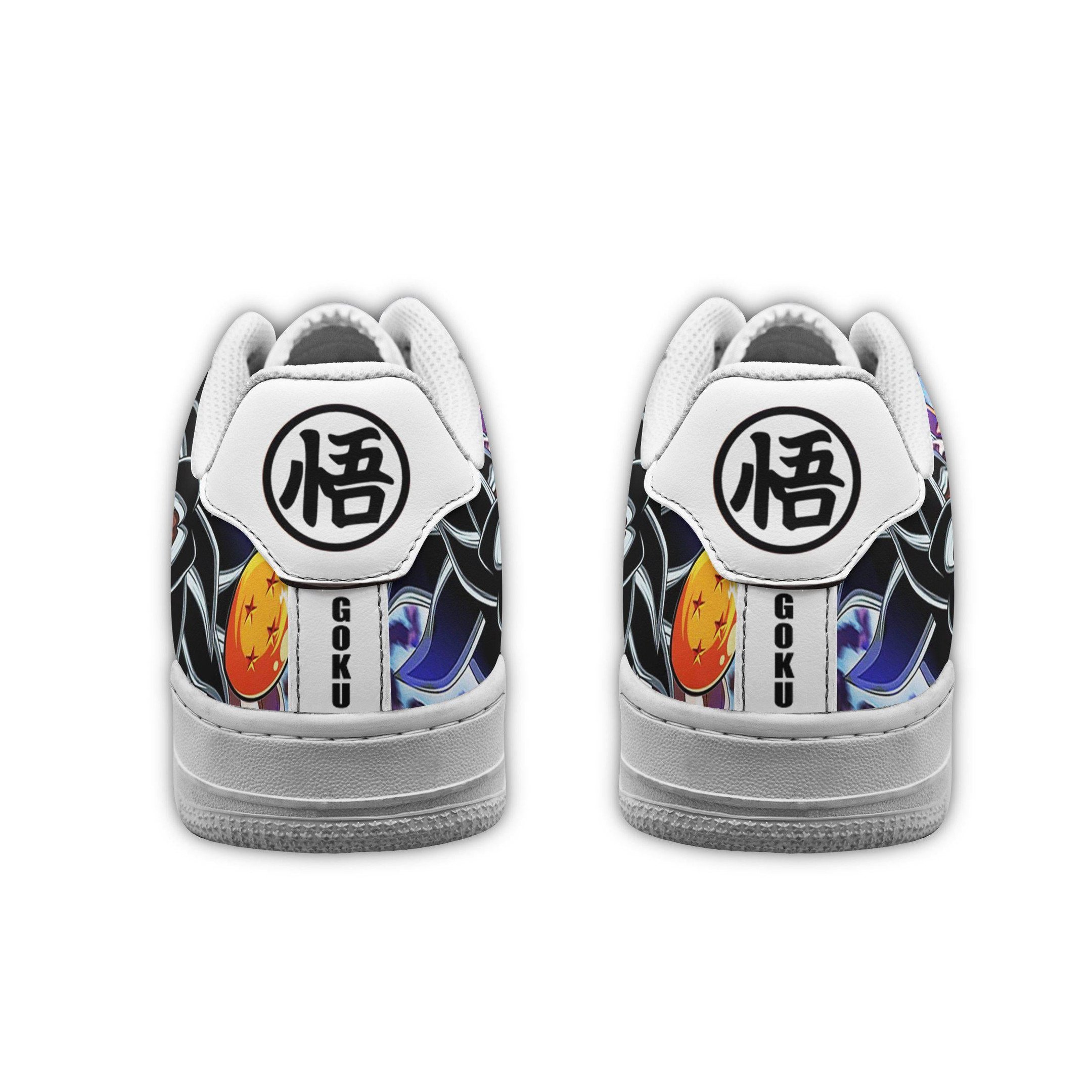Goku Ultra Instinct Air Sneakers Dragon Ball Custom Anime Shoes